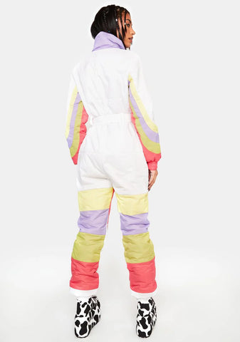 Rainbow Rider Colorblock Snowsuit