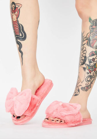 Me Time Plush Slippers