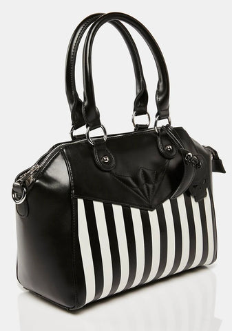 Another Lost Soul Striped Handbag