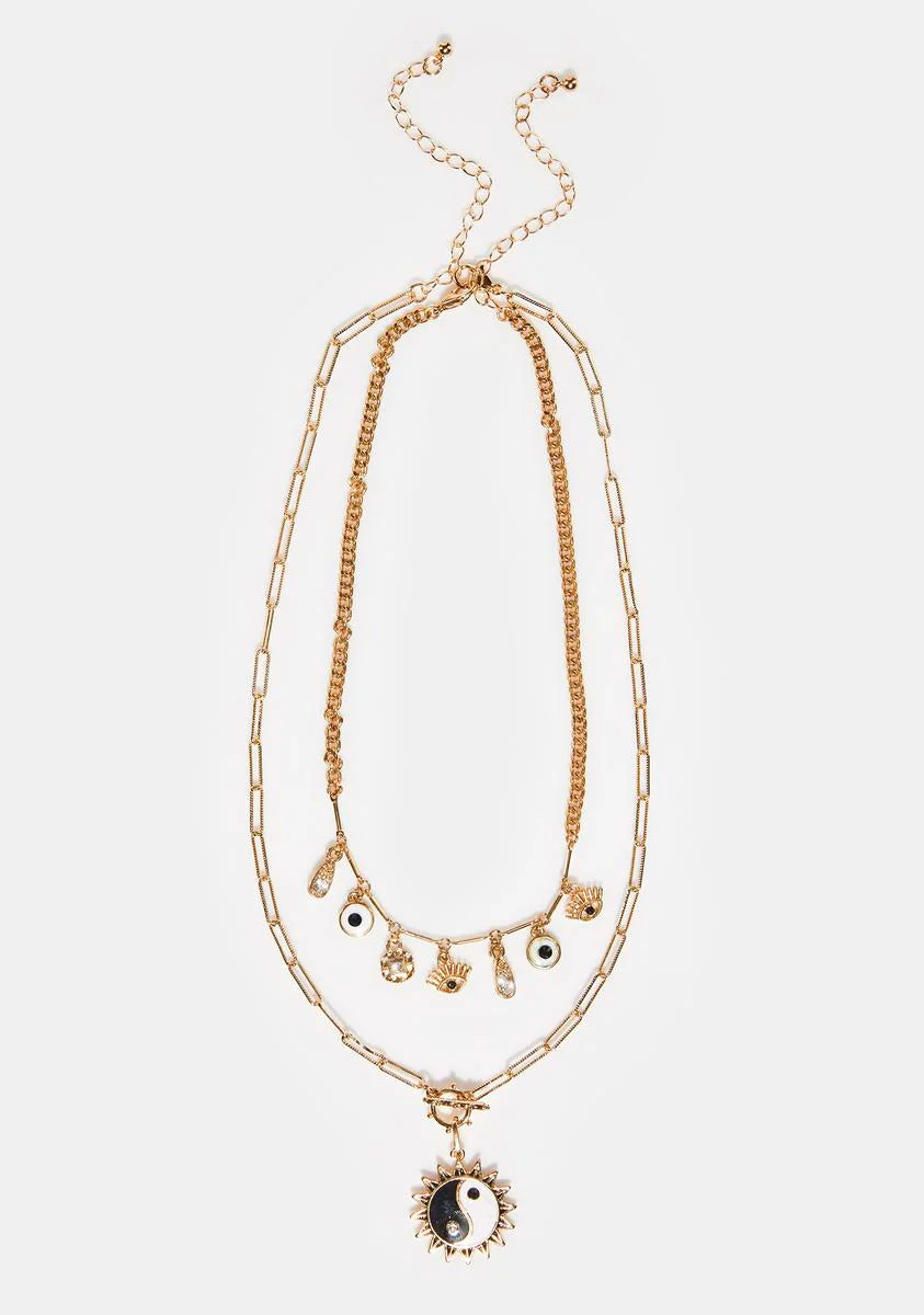 Seeing Double Necklace