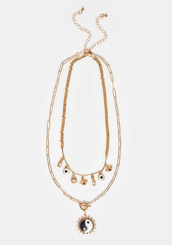 Seeing Double Necklace