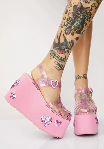Million Dollar Baby Jelly Platforms