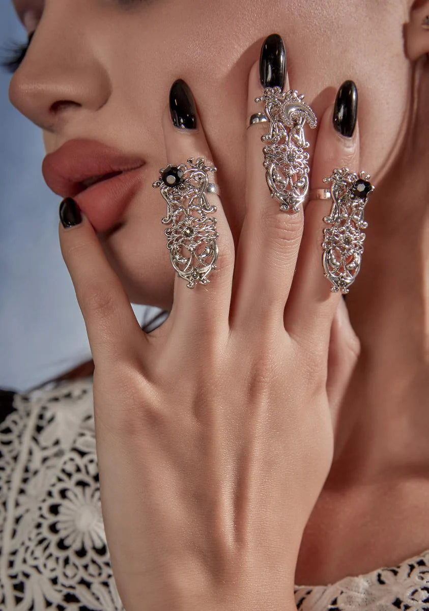 Strange Apparitions Jewel Claw Rings