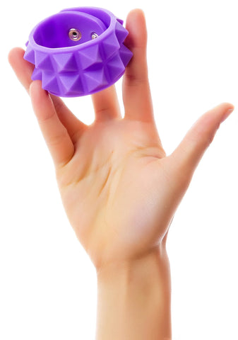 Luxor Double Pyramid Rubber Bracelet