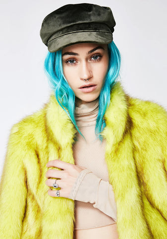 Olive Last Ryde Conductor Hat