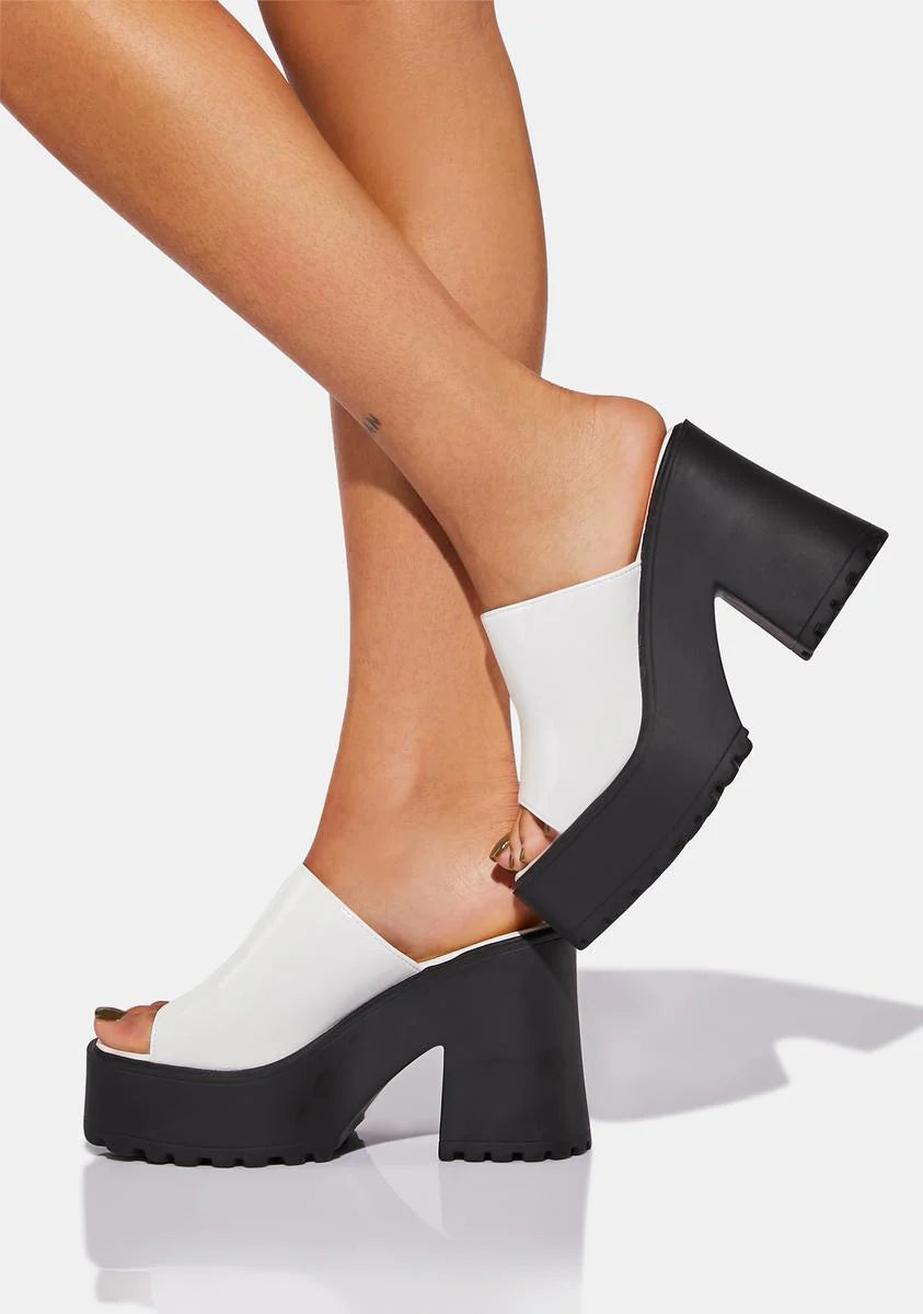 Quartz If I Can't Have You Platform Sandals