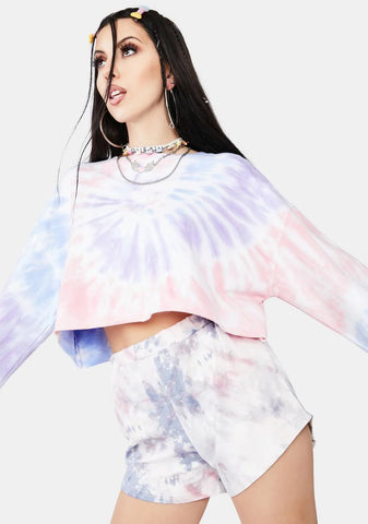 Tie Dye Dolphin Shorts