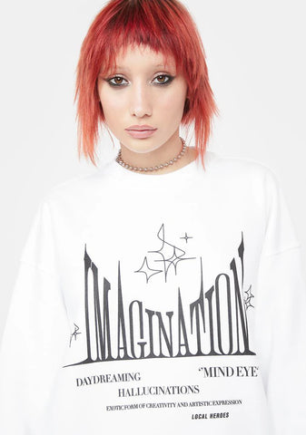 Imagination Graphic Sweatshirt