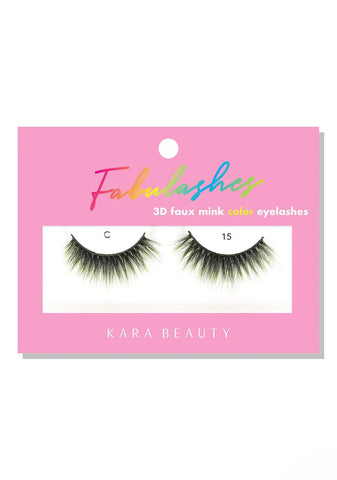 Lime 3D Faux Mink Eyelashes