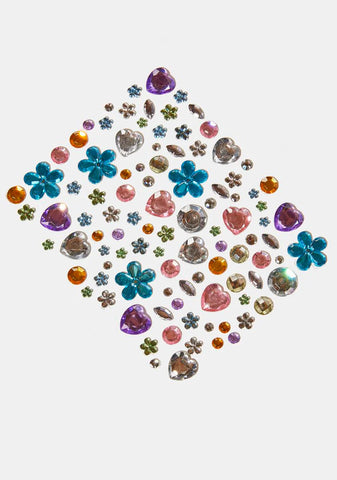 Woodstock Crystal Face Jewels