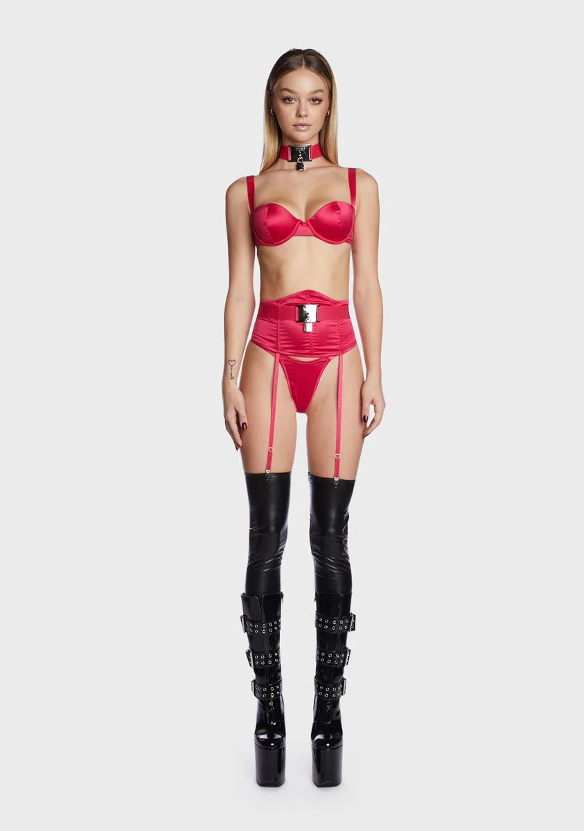Lock You Down Lingerie Set