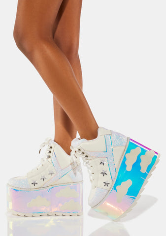 Iridescent Qozmo Sky Platforms