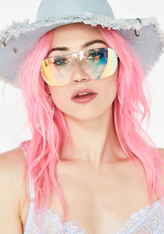 Mz. Prismatic Ecstasy Iridescent Glasses