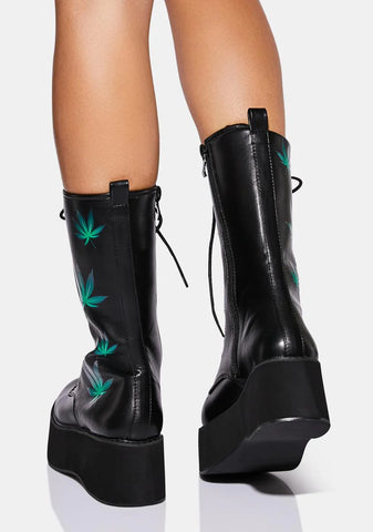 Faded Haze Ankle Boots