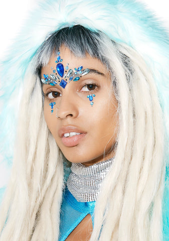 Blue Face Gem Set