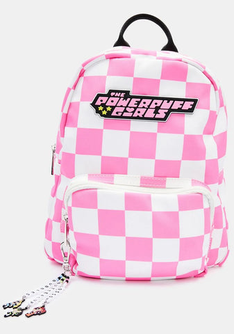 Iconic Trio Checkered Backpack