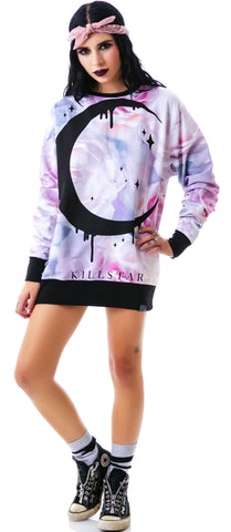 Pastel Moon Sweatshirt