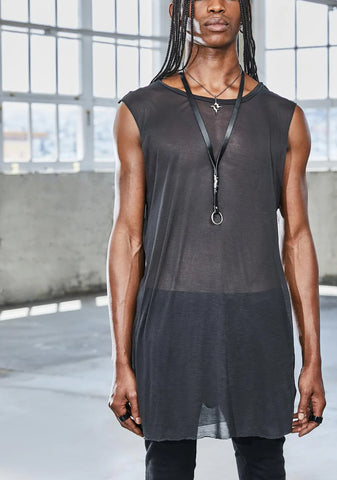 Bassline Sheer Tank Top