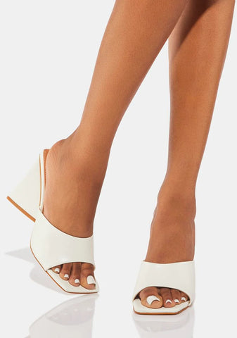 Miss You Already Block Heels