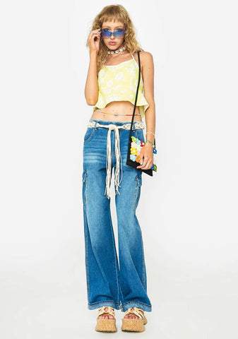 In My Happy Place Halter Top