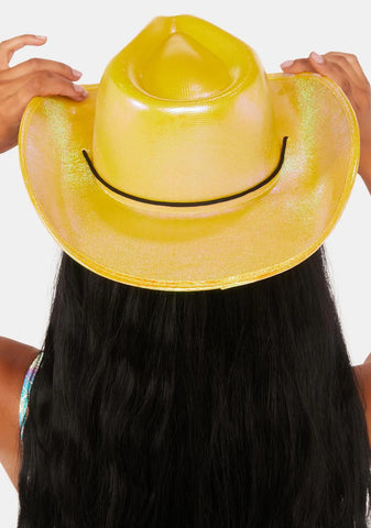 Honey Tame The Stars Metallic Cowboy Hat