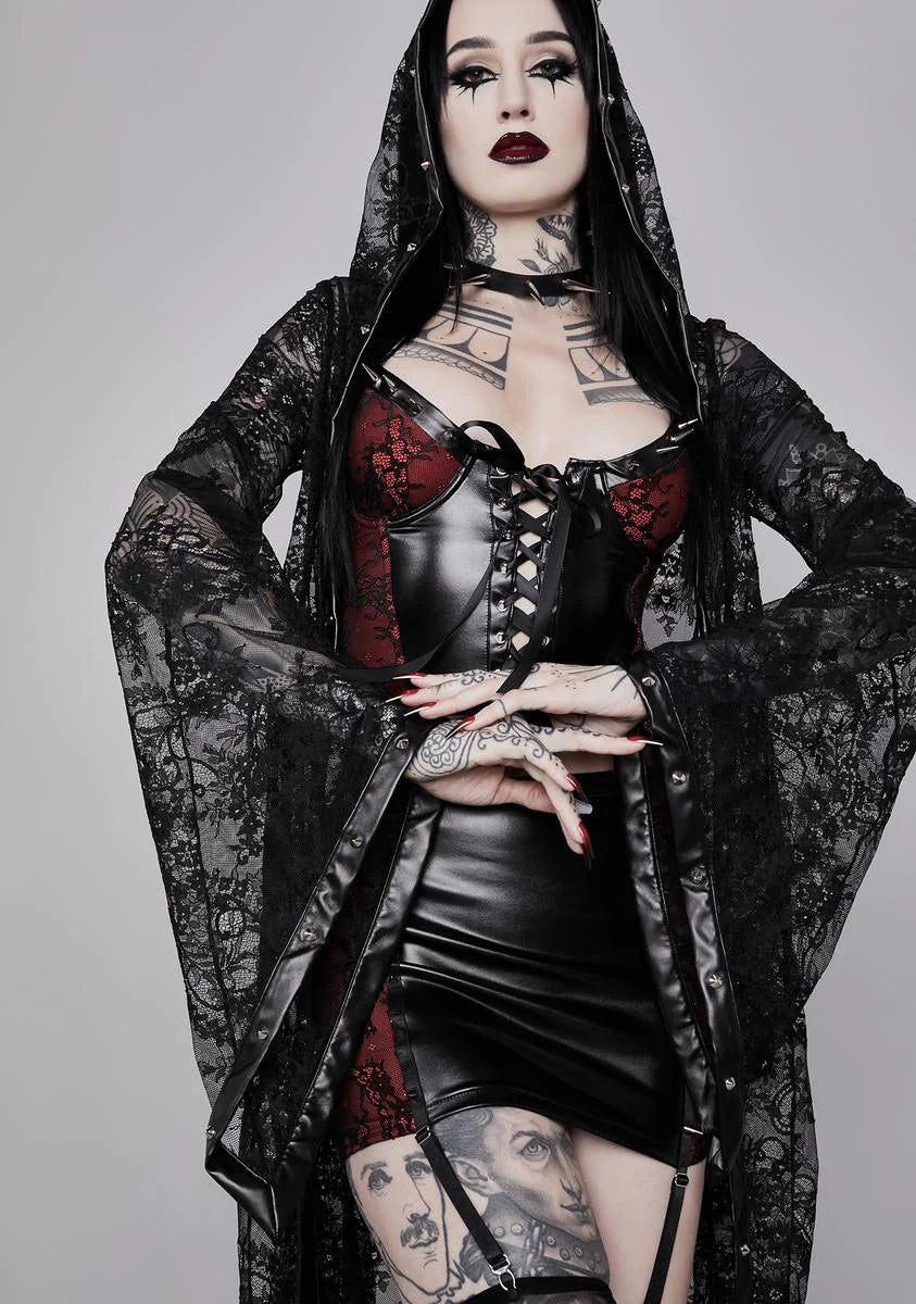 Days Of Sin Lace Duster