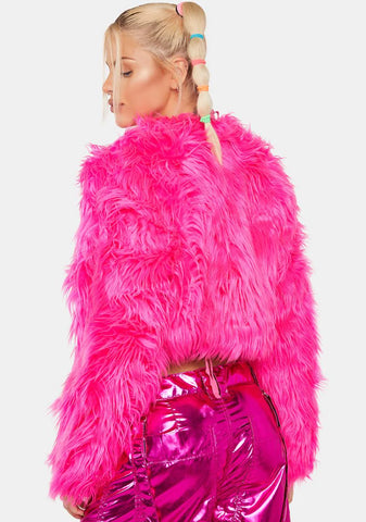 Party Funk Faux Fur Jacket
