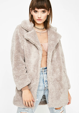 New York Winters Teddy Jacket
