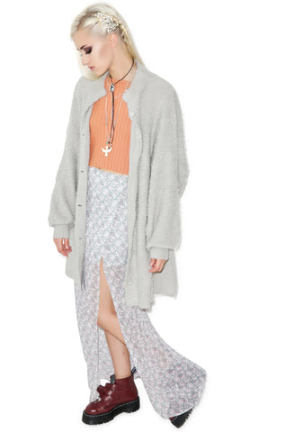 Solid Misty Morning Coat