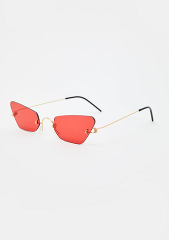 Fire Just Be Honest Clear Sunglasses