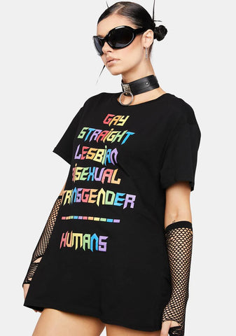 Human Nature Glitter Tee