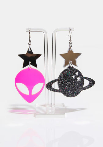 Out of Space Earrings