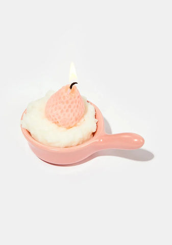 Strawberry Shortcake Candle