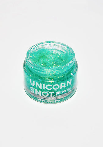 Unicorn Snot Blue Glitter Gel