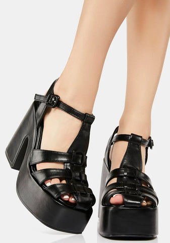 New Beginnings Platform Heels