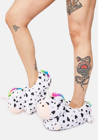 Unicow Light Up Slippers