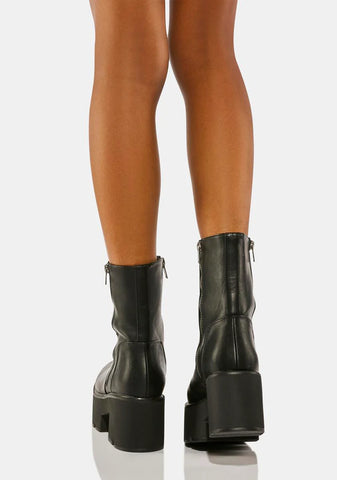 Tell Me Lies Platform Boots
