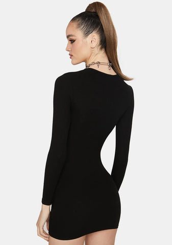 Breaking News Bodycon Mini Dress