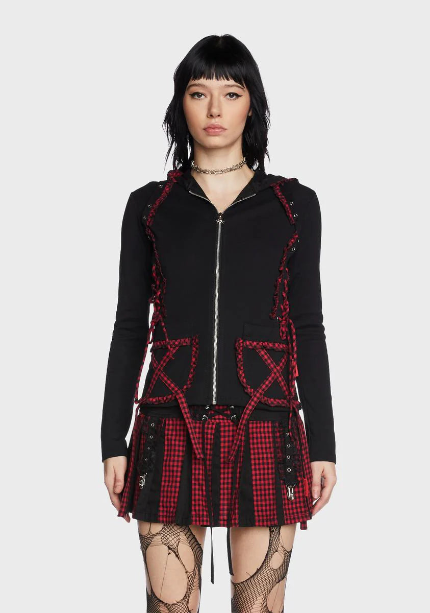 Black And Red Bo Peep Hoodie