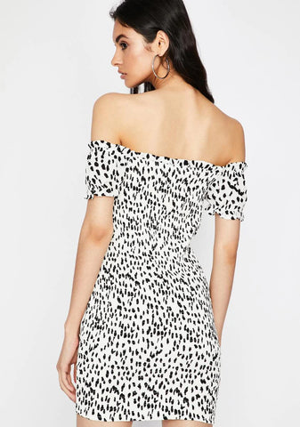 Spot On Mini Dress