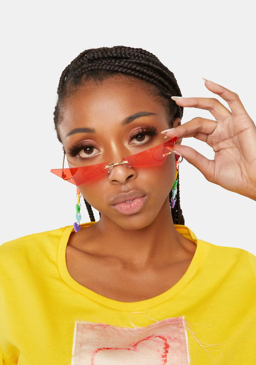 Hot Chatty Catty Cat Eye Sunglasses