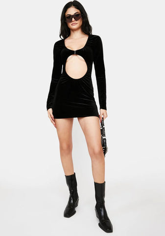 On And Off Again Mini Dress