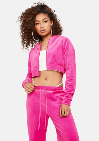 Sweet Y2K Dreams Velour Tracksuit