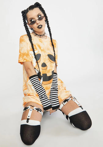 Boo Night Flight Garter Set