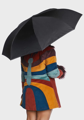 Unbelievabrella Reverse 48" Arc Closing Stick Umbrella