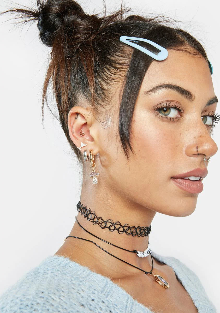 More Spores Mushroom Earring Set