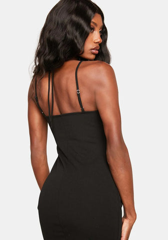 Make 'Em Pay Cutout Mini Dress