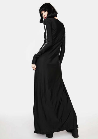 Bone-afied Babe Maxi Dress