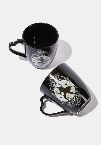 Witch And Warlock Mug Set