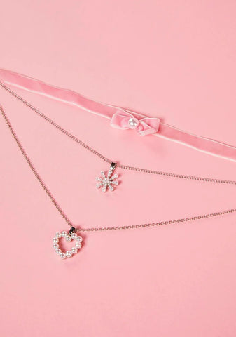 Winter's Kiss Layered Necklace